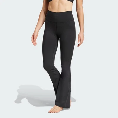 adidas women All Me Flare Leggings - Image 1 of 4