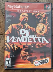 Def Jam Vendetta [Greatest Hits] Playstation 2 no manual - Picture 1 of 3