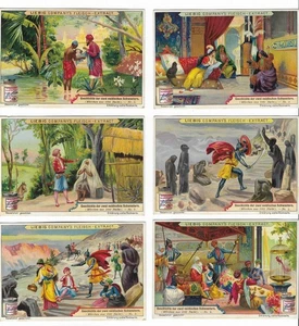 Liebig Serie "Geschichte der zwei neidischen Schwestern" - 498 - 1901 (A74) - Bild 1 von 2