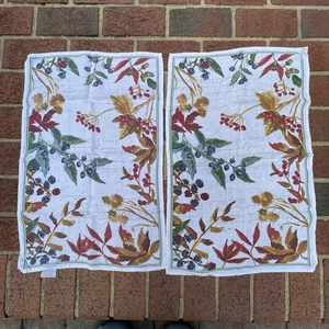 Williams Sonoma Kitchen Linen Tea Towel Fruit Berries 17"x27" Italy Set 2 READ - Picture 1 of 10