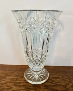 Waterford Vaso Cristallo Balmoral Grande 12” Vetro Taglio Fiore Centrotavola - Foto 1 di 10