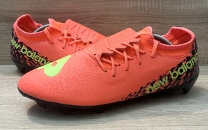 New Balance Furon V7 Dispatch FG Neon Orange (Size 11.5) Football Boots SF3FDF7 - Picture 1 of 18