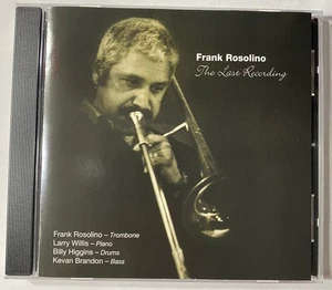 FRANK ROSOLINO The Last Recording Larry Willis Billy Higgins Kevan Brandon CD - Picture 1 of 2