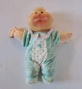 Cabbage Patch Kid Frühchen Puppe blonde Haare braune Augen Paci '78 '83 Xavier Roberts - Bild 1 von 8