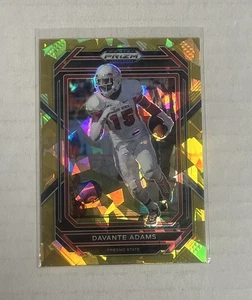 Davante Adams 2023 Panini Prizm Draft Picks #24 Prizms Gold Ice Fresno State - Picture 1 of 2