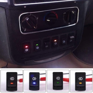 4x 4Pins LED Rocker Toggle Switch Driving Fog Lamp/Work - Picture 1 of 6