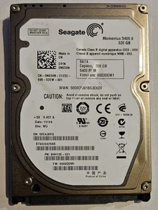 Seagate Momentus ST9320410AS 320GB 2.5" SATA Hard Disk Drive - Picture 1 of 2