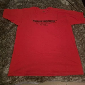 donnie brasco Vintage Film Promo Shirt Xl "Fuggettaboutit" Cosa Nostra  - Bild 1 von 17