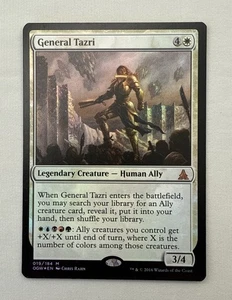 General Tazri x1 *FOIL* MTG Oath of the Gatewatch 1x Magic Near Mint NM - Bild 1 von 4
