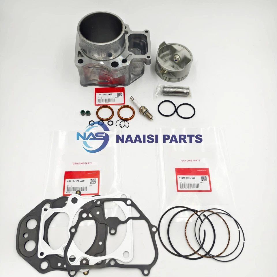 OEM TOP END KIT W/ CYLINDER 12100-HP7-A00 FOR TRX420 RANCHER HONDA 2009-2024 Foto 1 de 4