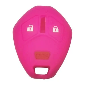 Pink Remote Key Fob Cover Fit For Mitsubishi Outlander Endeavor Lancer Mirage - Bild 1 von 4