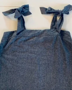 Top DO+BE Denim Azul Chambray Fuera del Hombro - Imagen 1 de 1