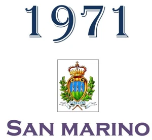 SAN MARINO 1971 Singolo Annata integri MNH ** Tutte le emissioni - Picture 1 of 30