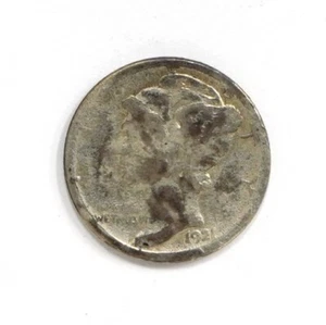 1921-D Mercury Dime NGC Not Encapsulated Altered Surface - Picture 1 of 3