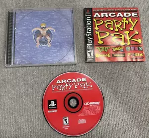 Arcade Party Pak (Sony PlayStation 1, 1999) CIB Tested - Picture 1 of 2