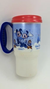 Walt Disney World Resort Winter Kunststoff Nachfüllbar Becher Tasse 2007-20 Unzen - Bild 1 von 3