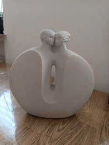 Marbell Stenfigur Mann und Frau Belgien - Bild 1 von 3