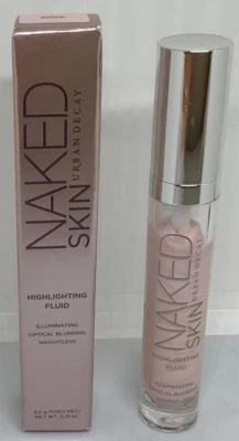 URBAN DECAY  Naked Skin HIGHLIGHTING Fluid  AURA ILLUMINATING WEIGHTLESS NEW BOX - Image 1 of 4