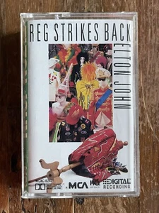 Elton John – Reg Strikes Back - MCA Records – MCAC-6240 - Cassette  - Picture 1 of 5