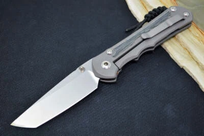 Chris Reeve Knives Large Inkosi LEFT HAND - Tanto - Black Canvas Micarta LIN-104 - Image 1 of 4