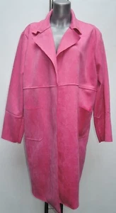 STYLISHER XL SOMMER MANTEL JACKE BLAZER OVERSIZED HÜLLE PINK ROSA - Bild 1 von 4