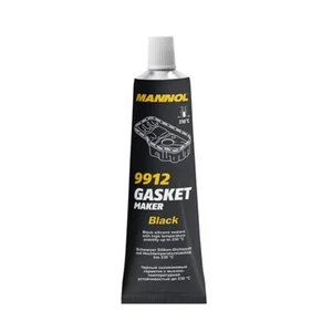MANNOL 9912 GASKET MAKER DICHTSTOFF SCHWARZ MOTORPASTE KITT 230 GRAD - Bild 1 von 3