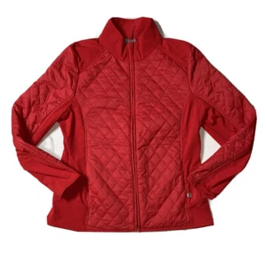 Preowned- Talbots Full Zip Long Sleeve Athlesiure Puffer Jacket Womens (Size MP  - Picture 1 of 7