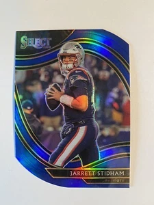 2020 Select Football Blue Die Cut Prizm Field Level Jarrett Stidham Patriots - Picture 1 of 1