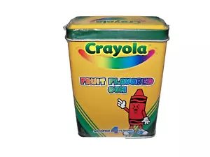 Crayola Fruit Flavored Gum Tin 2004 (Includes Contents)- Sealed - Picture 1 of 1