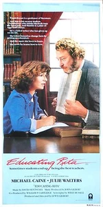 Educating Rita Michael Caine Julie Walters Original Cinema Daybill Movie Poster - Picture 1 of 1