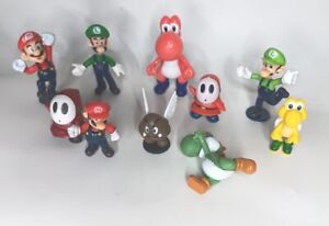 Nintendo World of Nintendo Mario Brothers Huge! Figures Lot of 10