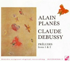 Debussy Preludes Livres 1 & 2 ALAIN PLANES Orig 1985 Harmonic Records 2CD Box NM - Picture 1 of 3