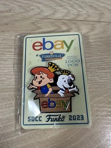 SDCC 2023 Freddy Funko Pop! Proto The Dog eBay Exclusive Pin LE 1000 Funkoville - Picture 1 of 3