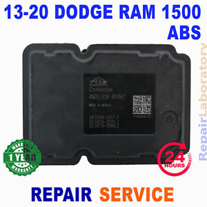 ⭐REPAIR SERVICE⭐  13-20 Dodge RAM 1500 ABS Anti-lock brake Pump Control Module