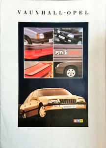 Vauxhall Opel Range Brochure 1987 - Picture 1 of 1