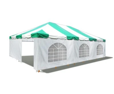 Commercial Frame Tent w Sidewalls 20x30 Green Canopy Waterproof Event Party - Image 1 of 4