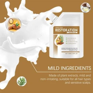 100ml Anti Hair Loss Natual Shampoo, Promotes Hair Extracts Growth, Plant Z0X1 - Picture 1 of 25