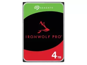 Seagate IronWolf Pro ST4000NT001 4TB 7200 RPM 256MB Cache SATA 6.0Gb/s 3.5" - Picture 1 of 5