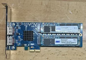 OWC MERCURY ACCELSIOR E2 PCIe SSD 120gb eSATAx2 - Picture 1 of 3