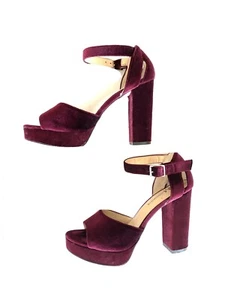 Neiman Marcus Platforms Sandals Size 8.5 - Picture 1 of 6