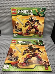 Lego Ninjago Replacement Manuals Only for Set 9448 Books 1 & 2 2012 - Picture 1 of 8