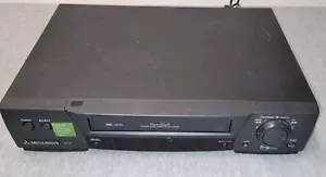 Mitsubishi HS-U580 Hi-Fi Stereo Video Cassette Recorder VCR/VHS Player NO REMOTE - Picture 1 of 9