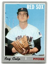 1970 Topps Baseball Ray Culp Boston Red Sox #144