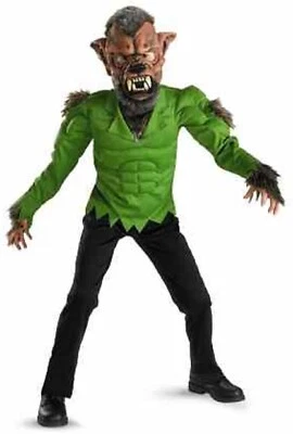 Hombre Lobo Scary Wolfman Lobo Disfraz Elegante Halloween De Lujo Niño Disfraz Foto 1 de 2