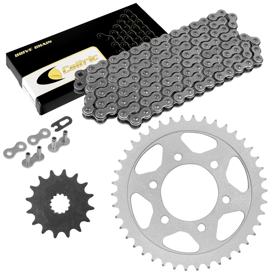 Kit de cadena de transmisión y piñones para Kawasaki ZX750N Ninja ZX-7Rr 1996 96 97 1999 Foto 1 de 4