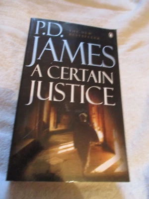 Paperback book  ' A Certain Justice'  by P. D. James - Image 1 of 3