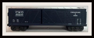 Rail King C & O Stock Car # 95237 NOS - Image 1 of 4