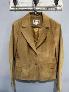 Scully Women's Western Style Suede Jacket Size Medium Absolutely Beautiful!! - Picture 1 of 6