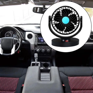 Driving Safety 12V Car Fan Car Dashboard Fan Compact Design For Car Dashboard - Picture 1 of 12