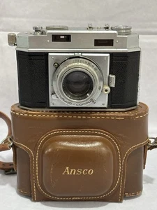 Ansco Karomat 35mm Film Bellows Camera Karat Xenon 1:2/50mm Lens Untested As Is - Picture 1 of 13